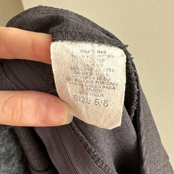 Classic Gray Pencil Skirt, Vintage Juniors Casual Grey Skirt, Size 5/6 - Picture 12 of 14